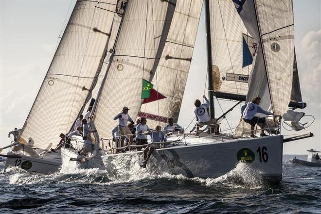 YC Argentino (ARG) sailing to win Race 3 of Day 4 - New York Yacht Club Invitational Cup presented by Rolex ©  Rolex/Daniel Forster http://www.regattanews.com